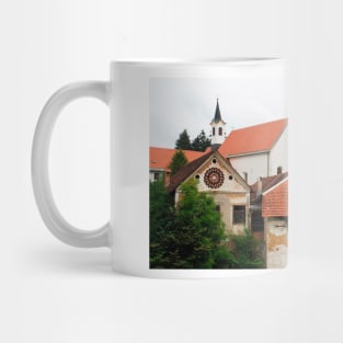 Capuchin Church and Foreground Buildings Mug